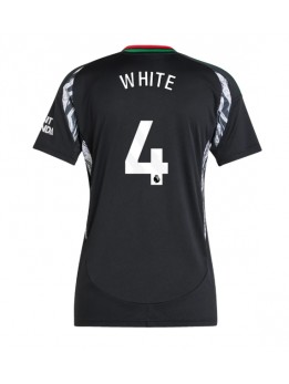 Billige Arsenal Ben White #4 Bortedrakt Dame 2024-25 Kortermet